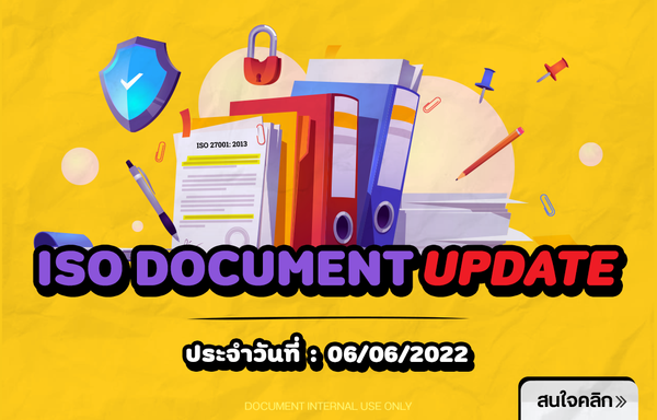 ISO DOCUMENT Update 06/06/2022